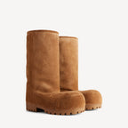 Women's Alaska Fur High Boot in Brown