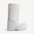 Women's Alaska Fur High Boot in Ciel