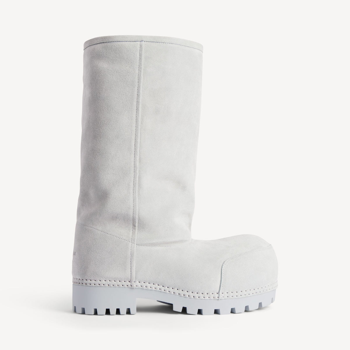 Women's Alaska Fur High Boot in Ciel