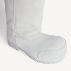 Women's Alaska Fur High Boot in Ciel