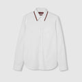 Gucci Oxford cotton shirt with Web