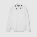 Gucci Oxford cotton shirt with Web