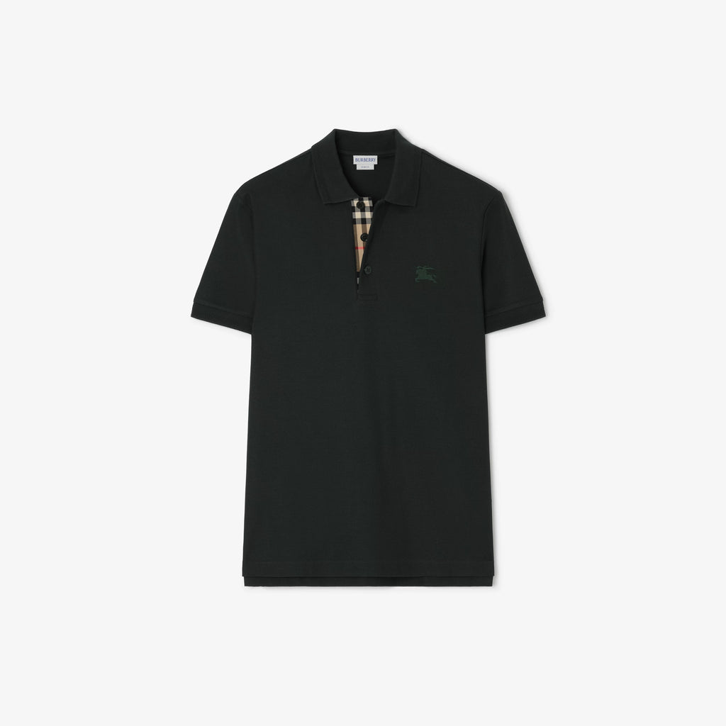 Cotton Polo Shirt Marsh green RUNWAY DELUXE
