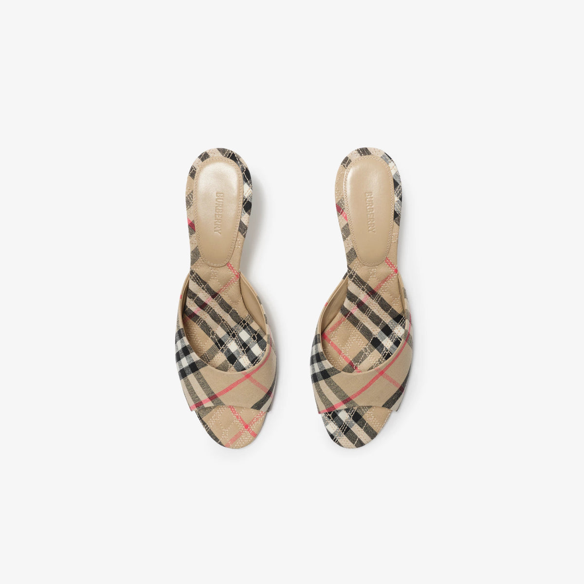 Check Mews Low Sandals RUNWAY DELUXE