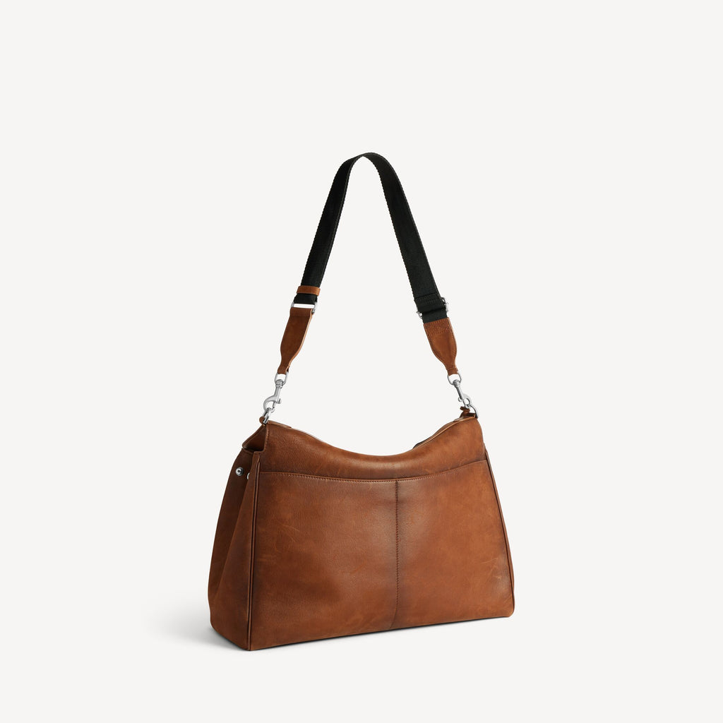 Men's Rodeo Messenger Bag Medium in Caramel RUNWAY DELUXE
