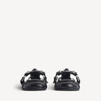 Women's City Ballerina in Black/silver