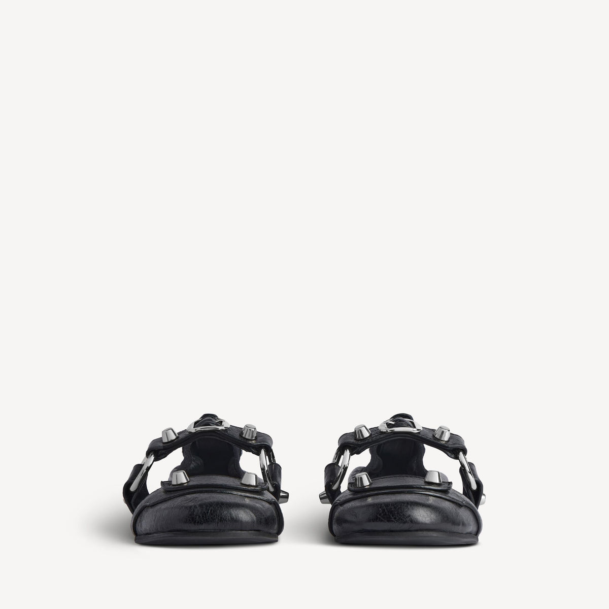 Women's City Ballerina in Black/silver