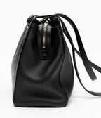 Grained Calfskin & Gold-Tone Metal  Black RUNWAY DELUXE