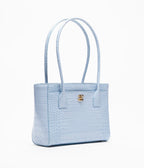 Crocodile Embossed Calfskin & Gold-Tone Metal RUNWAY DELUXE