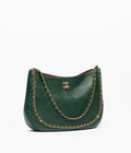 Lambskin  Dark Green RUNWAY DELUXE