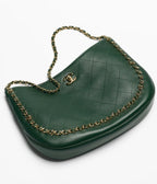 Lambskin  Dark Green RUNWAY DELUXE