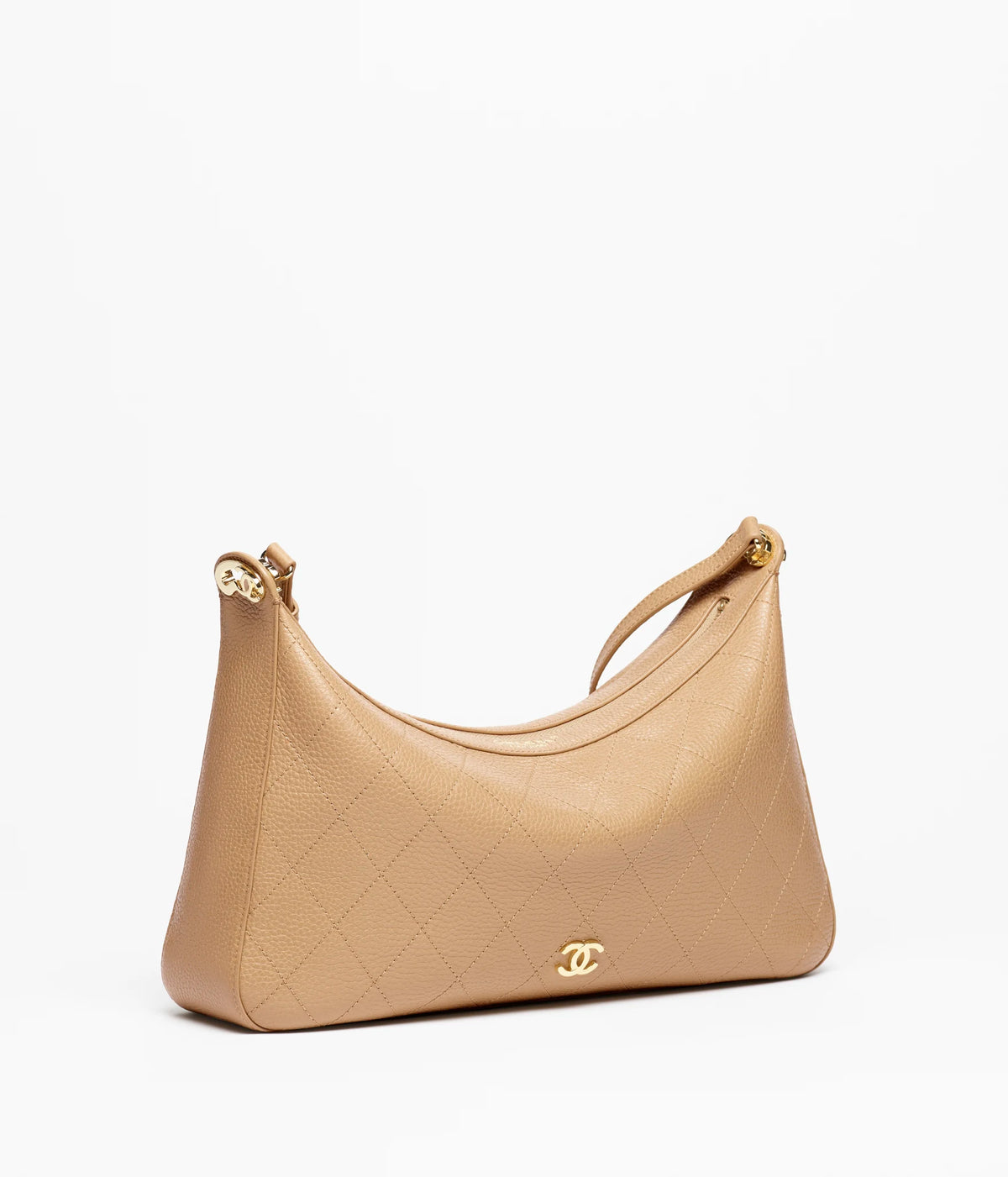 Grained Shiny Calfskin & Gold-Tone Metal RUNWAY DELUXE