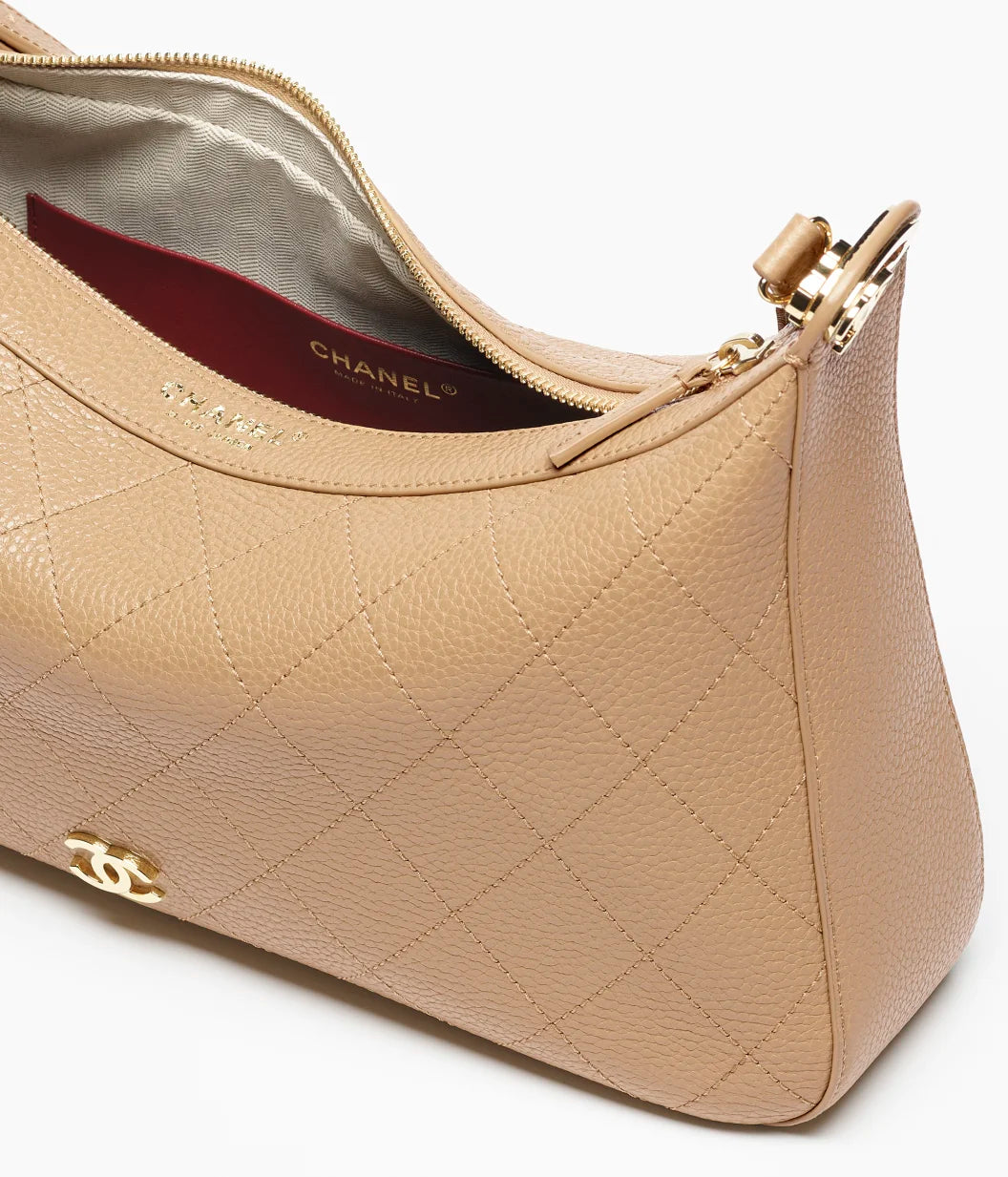 Grained Shiny Calfskin & Gold-Tone Metal RUNWAY DELUXE