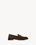 LE LOAFER supple in suede MICKEY GREY RUNWAY DELUXE