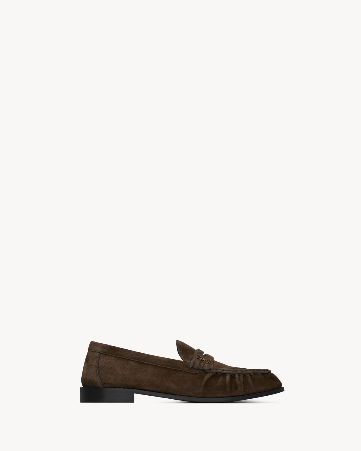 LE LOAFER supple in suede MICKEY GREY RUNWAY DELUXE