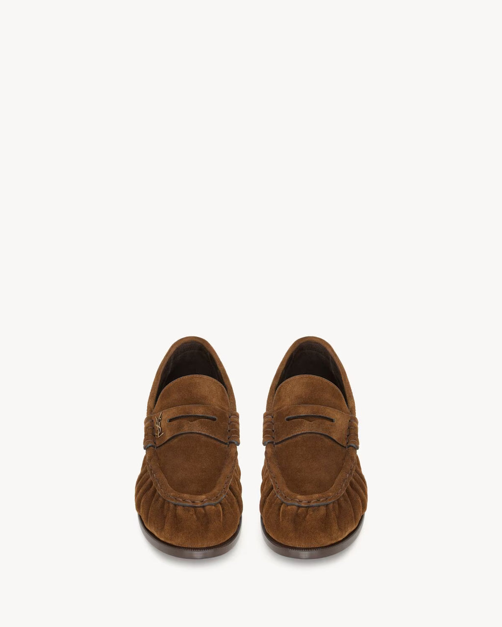 LE LOAFER supple in suede DARK HAVANA RUNWAY DELUXE