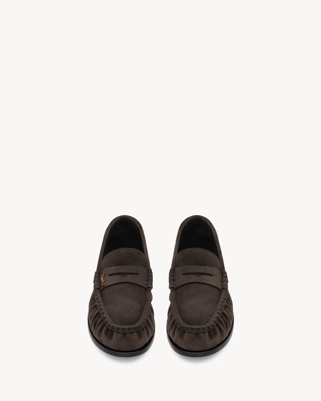 LE LOAFER supple in suede DARK CHOCOLATE RUNWAY DELUXE