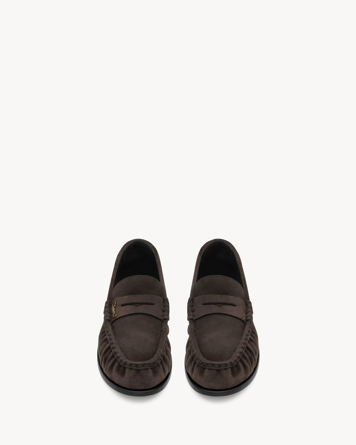 LE LOAFER supple in suede DARK CHOCOLATE RUNWAY DELUXE