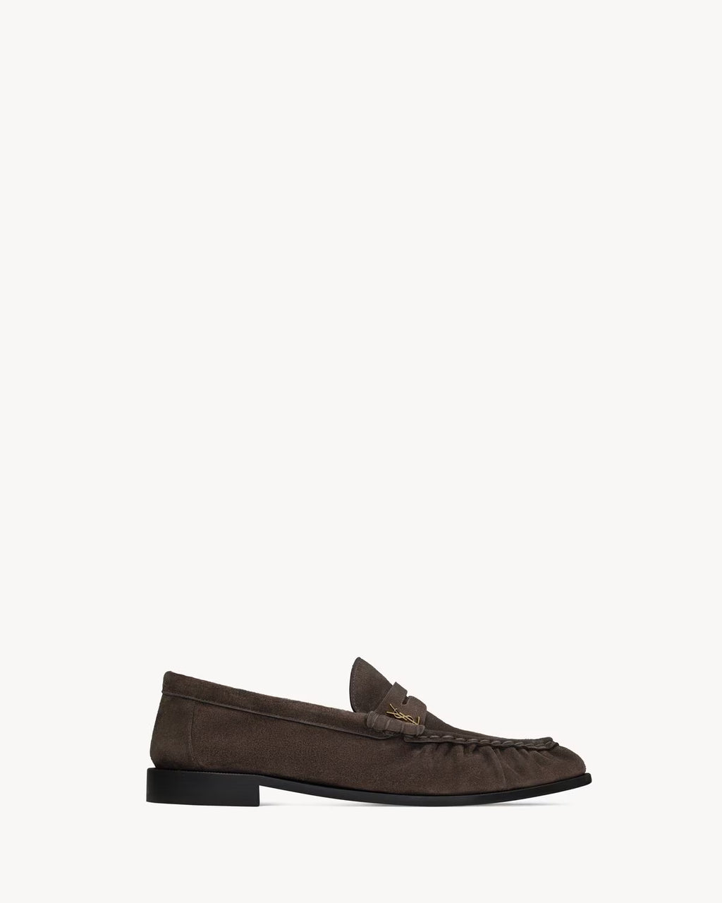 LE LOAFER supple in suede DARK CHOCOLATE RUNWAY DELUXE