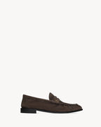 LE LOAFER supple in suede DARK CHOCOLATE RUNWAY DELUXE