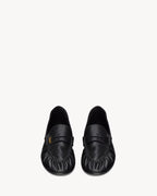LE LOAFER supple in hagfish BLACK RUNWAY DELUXE