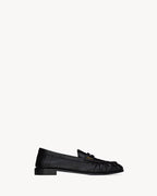 LE LOAFER supple in hagfish BLACK RUNWAY DELUXE