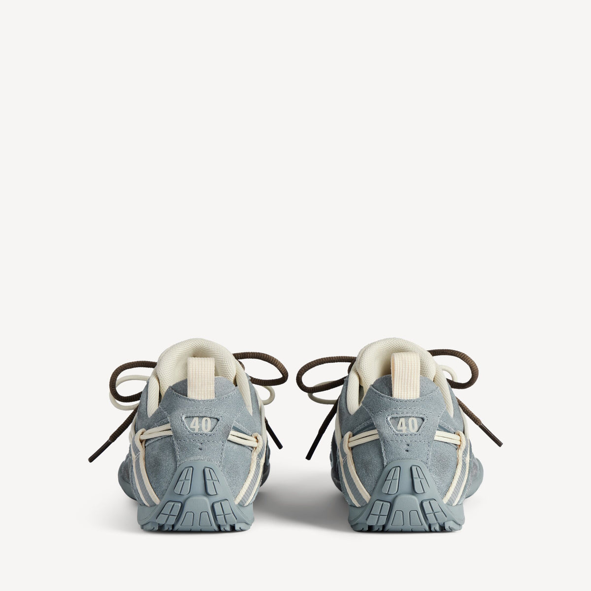 Women's Radar Velvety Sneaker in Grey/off White/brown