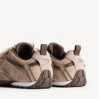 Women's Radar Velvety Sneaker in Beige/brown
