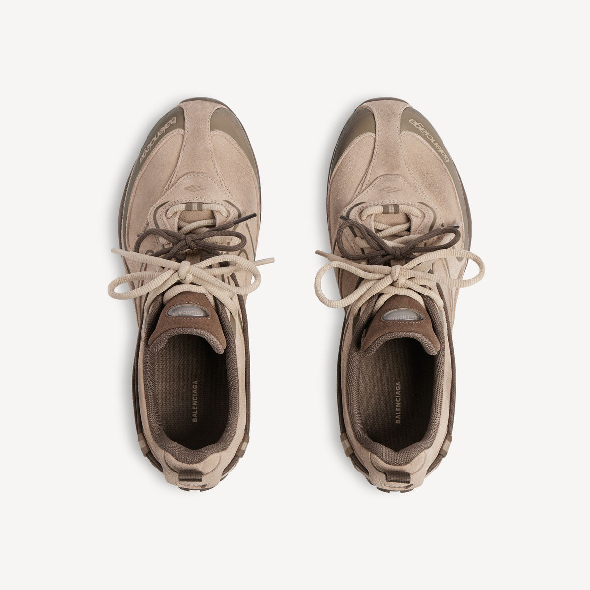 Women's Radar Velvety Sneaker in Beige/brown