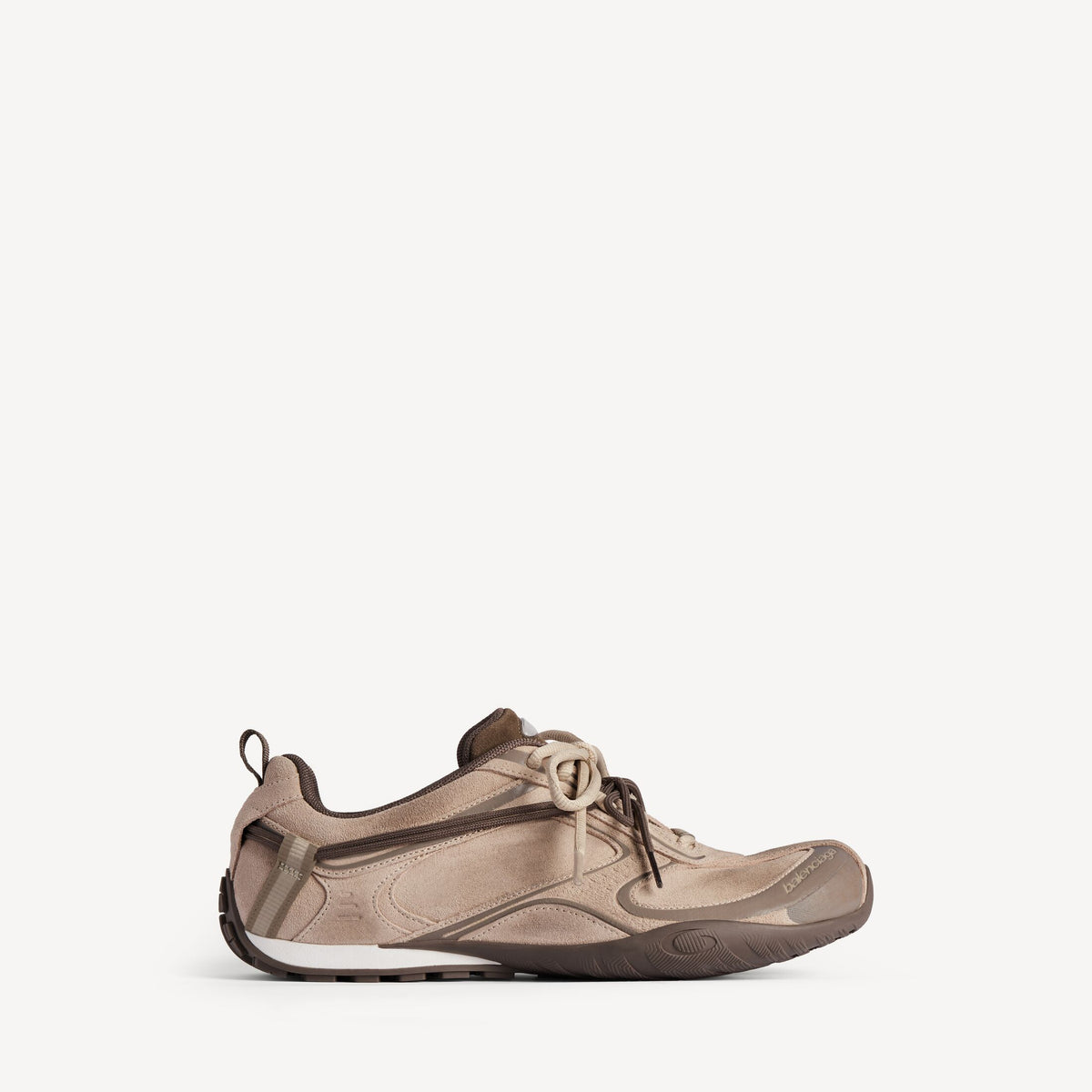Women's Radar Velvety Sneaker in Beige/brown