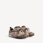 Women's Radar Velvety Sneaker in Beige/brown