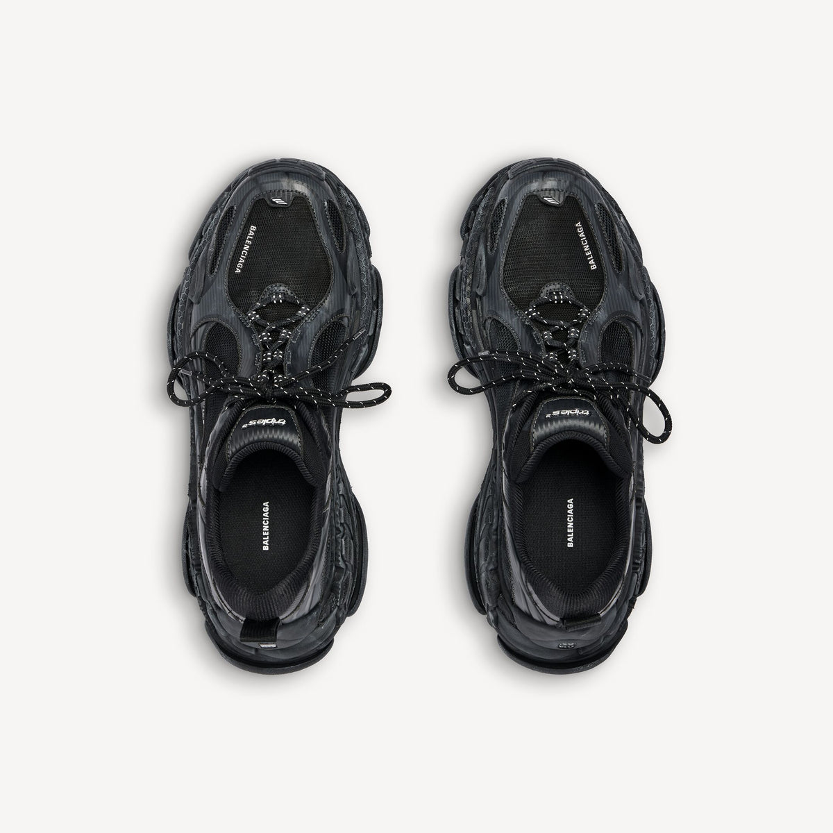 Women's Triple S.2 Sneaker in Black/dark Grey