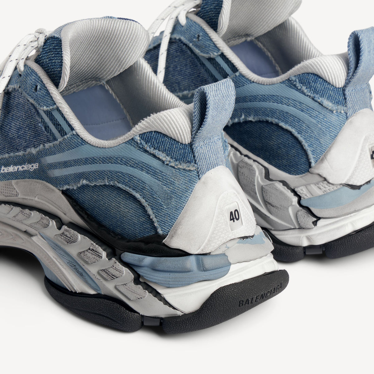 Women's Triple S.2 Denim Sneaker in Blue