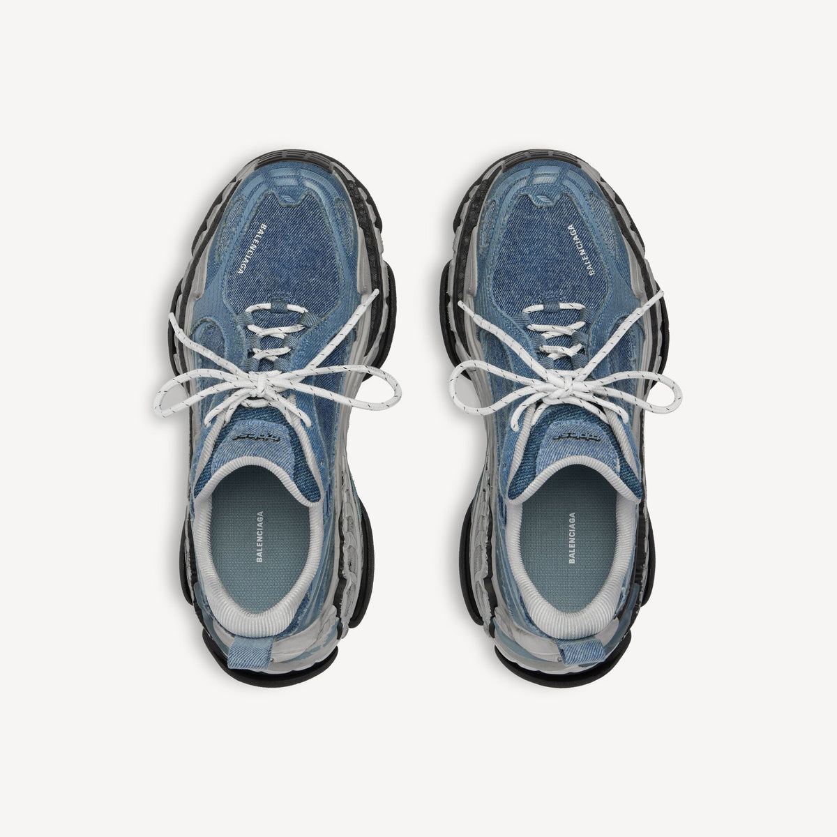 Women's Triple S.2 Denim Sneaker in Blue