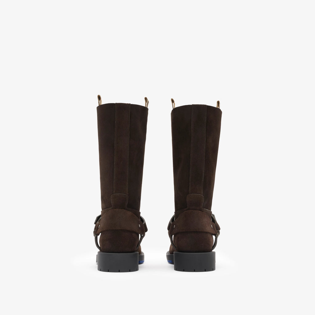 Leather Soft Saddle Low Boots
