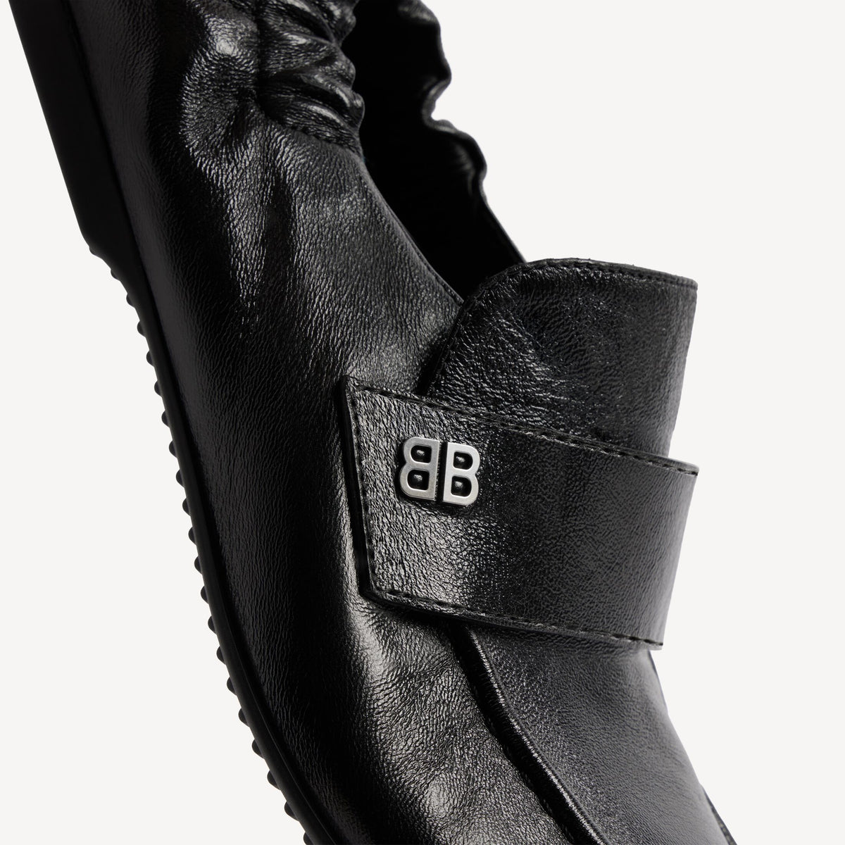 Men's Palermo Bb Loafer in Black Palermo BB Loafer in black supersoft goatskin RUNWAY DELUXE
