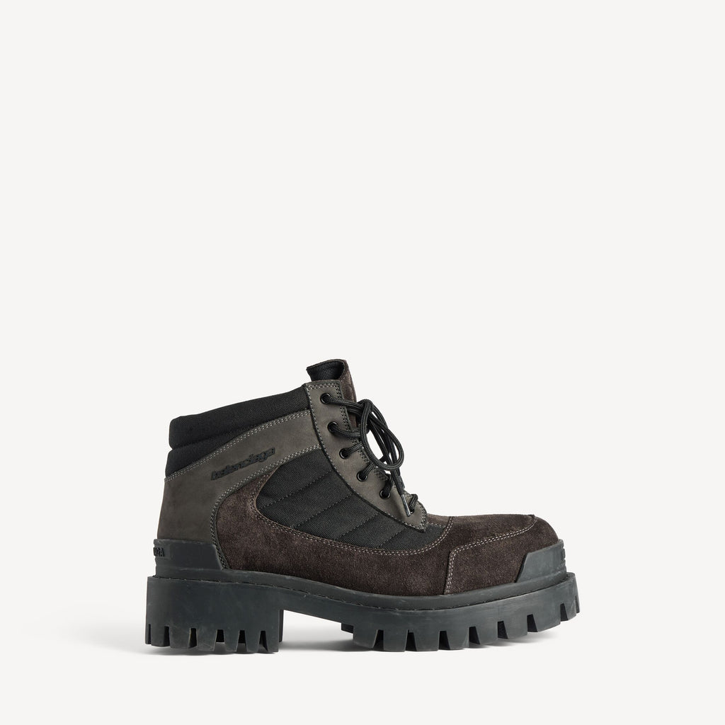 Women's Combat Strike Low Boot in Brown/black