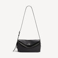Women's Le 7 Shoulder Bag Medium in Black RUNWAY DELUXE