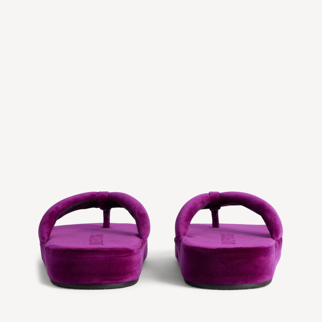 Women's Jet Lag Thong in Purple RUNWAY DELUXE
