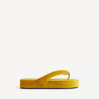 Women's Jet Lag Thong in Mustard RUNWAY DELUXE