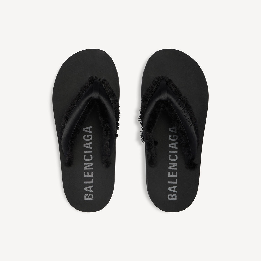 Women's Jet Lag Thong in Black RUNWAY DELUXE