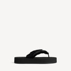 Women's Jet Lag Thong in Black RUNWAY DELUXE