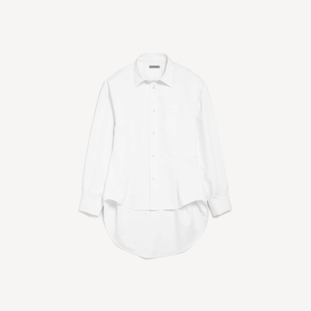Women's Classic Shirt in White RUNWAY DELUXE