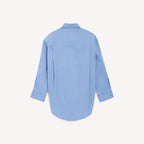 Classic Shirt in light blue cotton poplin RUNWAY DELUXE