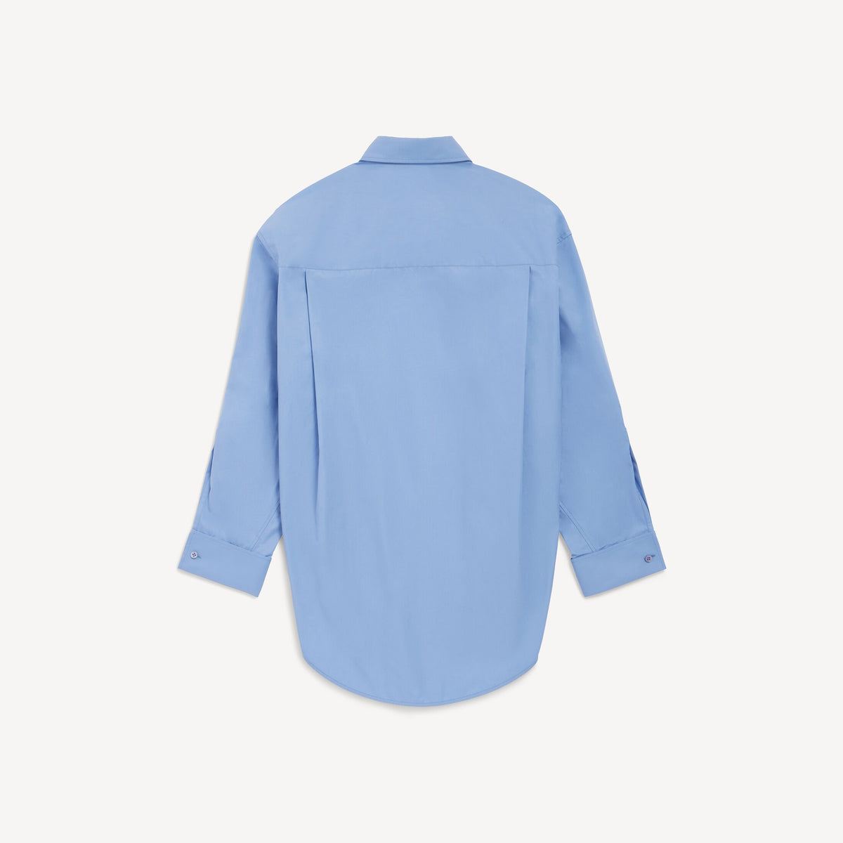 Classic Shirt in light blue cotton poplin RUNWAY DELUXE