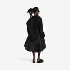 Classic Shirt in black double cotton is from look 40 of Balenciaga's Summer 26 Collection. RUNWAY DELUXE