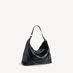 Women's Le City Hobo Bag Medium in Black RUNWAY DELUXE