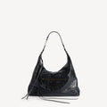 Women's Le City Hobo Bag Medium in Black RUNWAY DELUXE