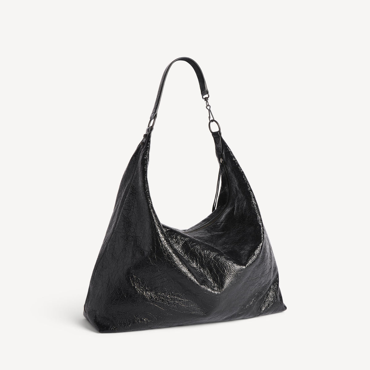 Women's Le City Hobo Bag Large in Black RUNWAY DELUXE