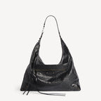 Women's Le City Hobo Bag Large in Black RUNWAY DELUXE